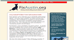 Desktop Screenshot of fixaustin.org
