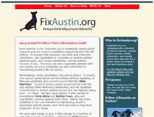 Tablet Screenshot of fixaustin.org